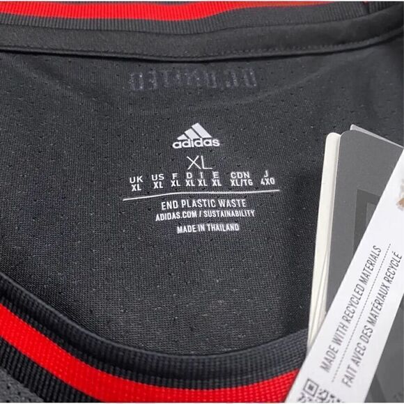 Adidas D.C. United 22/23 Authentic Mens Home Soccer Jersey size XL Brand New (b) - Picture 5 of 11